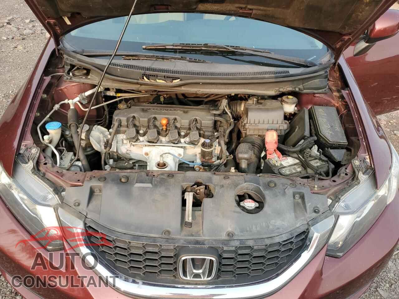 HONDA CIVIC 2013 - 19XFB2F56DE266381