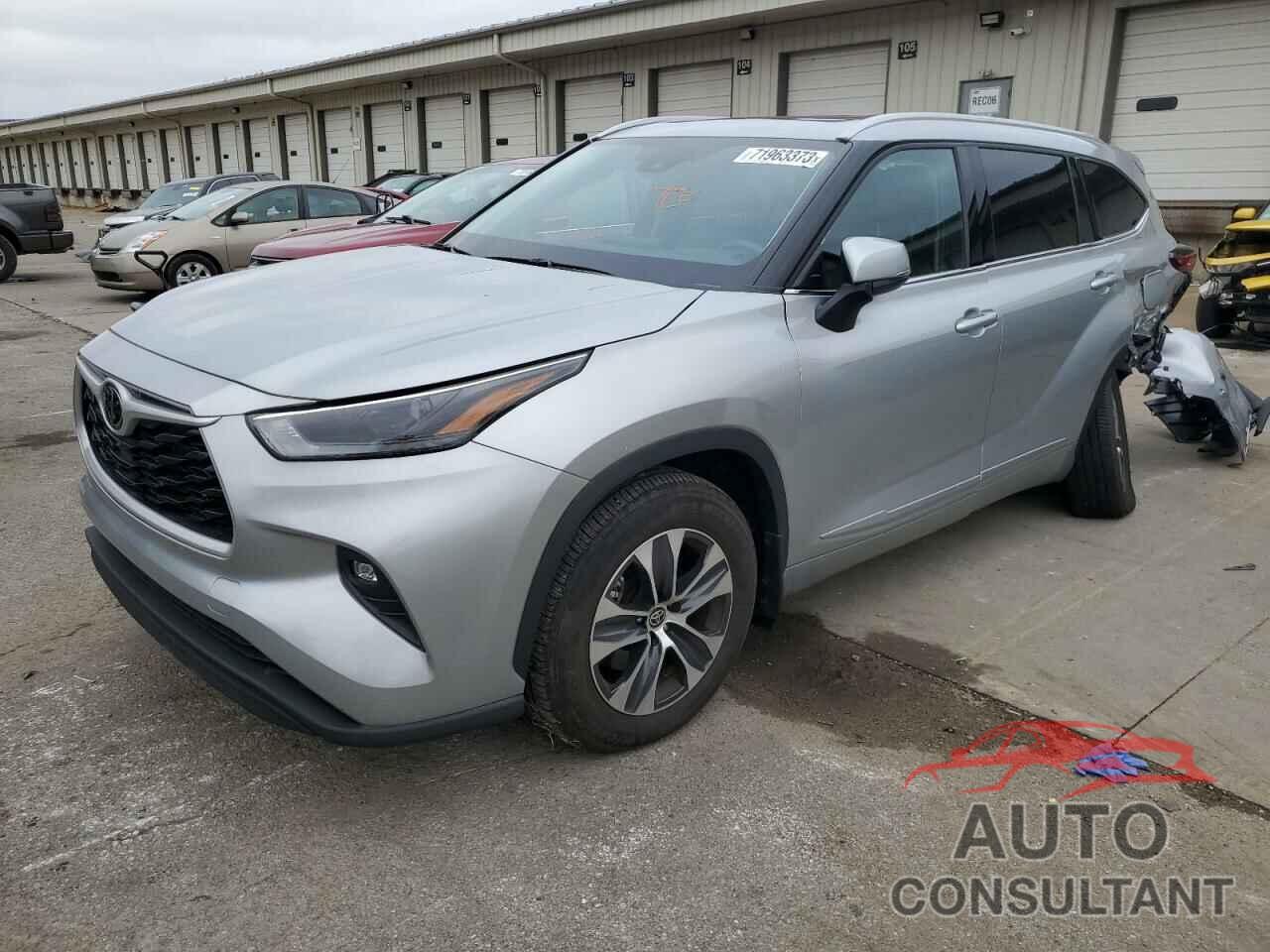 TOYOTA HIGHLANDER 2022 - 5TDGZRBH1NS578544