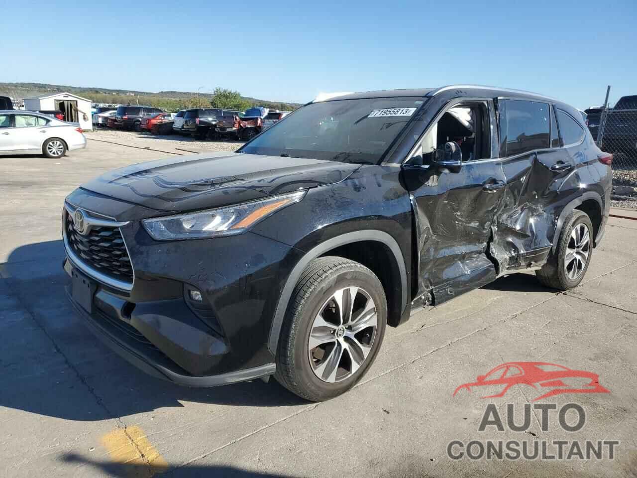 TOYOTA HIGHLANDER 2020 - 5TDGZRAH1LS009403