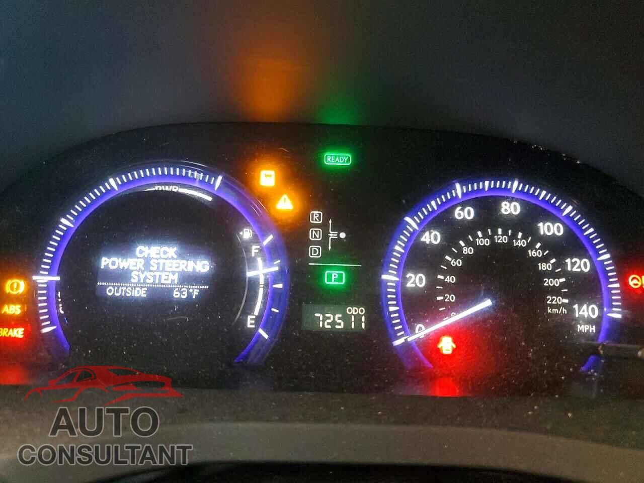 LEXUS HS 2011 - JTHBB1BA3B2047978