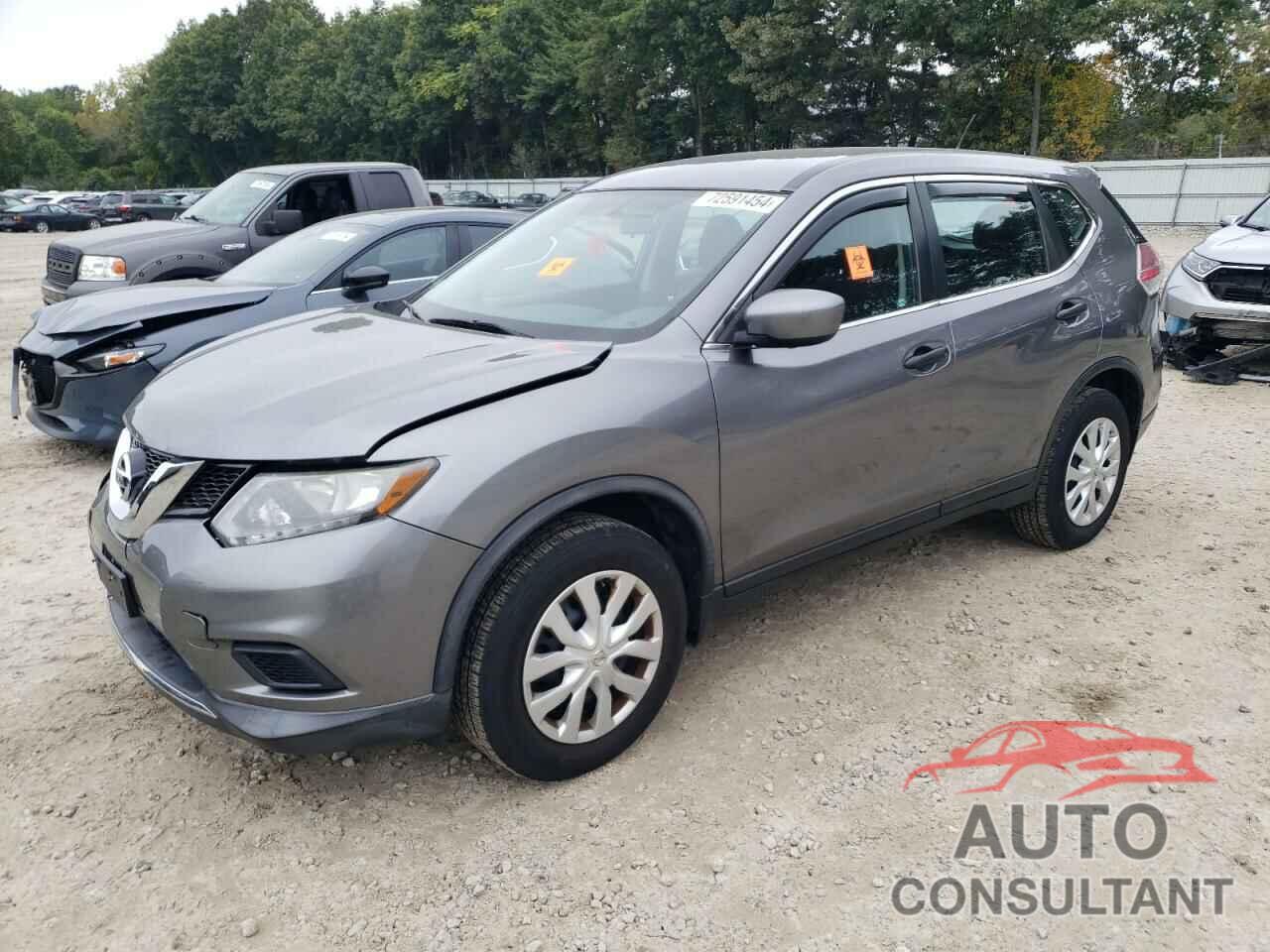 NISSAN ROGUE 2016 - KNMAT2MV0GP597326