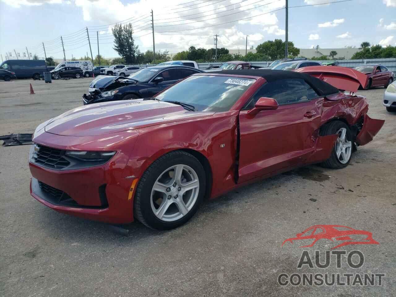 CHEVROLET CAMARO 2021 - 1G1FB3DX9M0122934