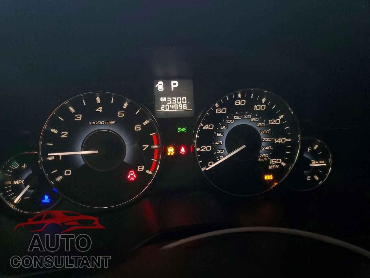 SUBARU OUTBACK 2010 - 4S4BRDLC8A2340266