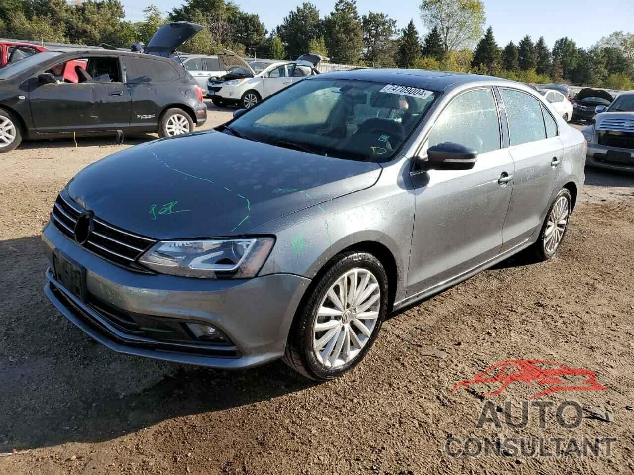 VOLKSWAGEN JETTA 2016 - 3VWL17AJ6GM255153