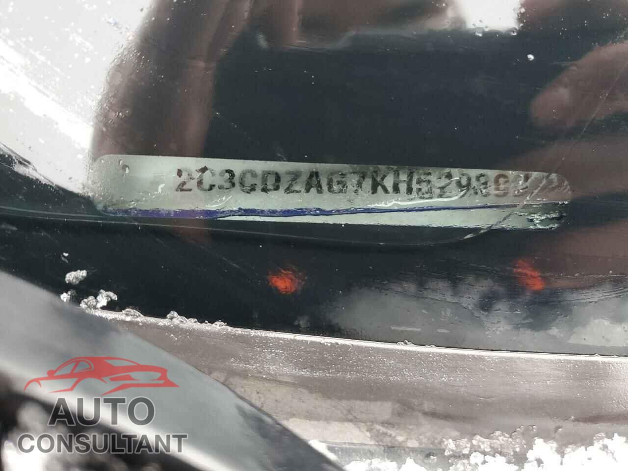 DODGE CHALLENGER 2019 - 2C3CDZAG7KH529899