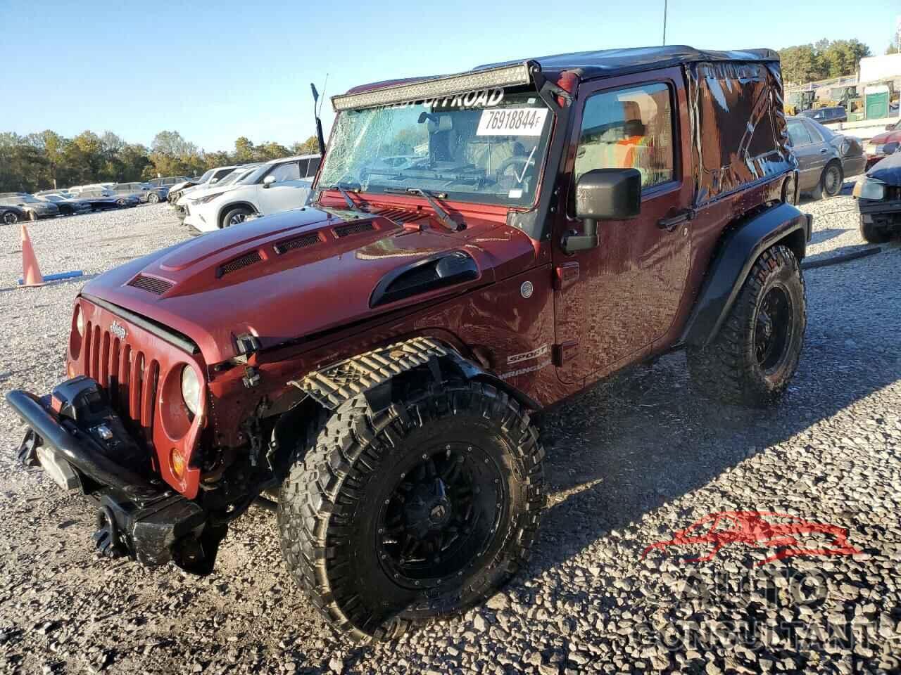 JEEP WRANGLER 2010 - 1J4AA2D11AL107813