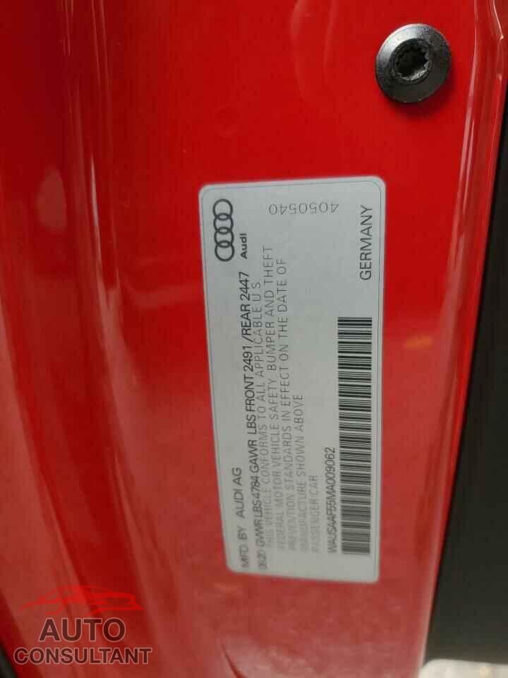 AUDI A5 2021 - WAUSAAF55MA009062