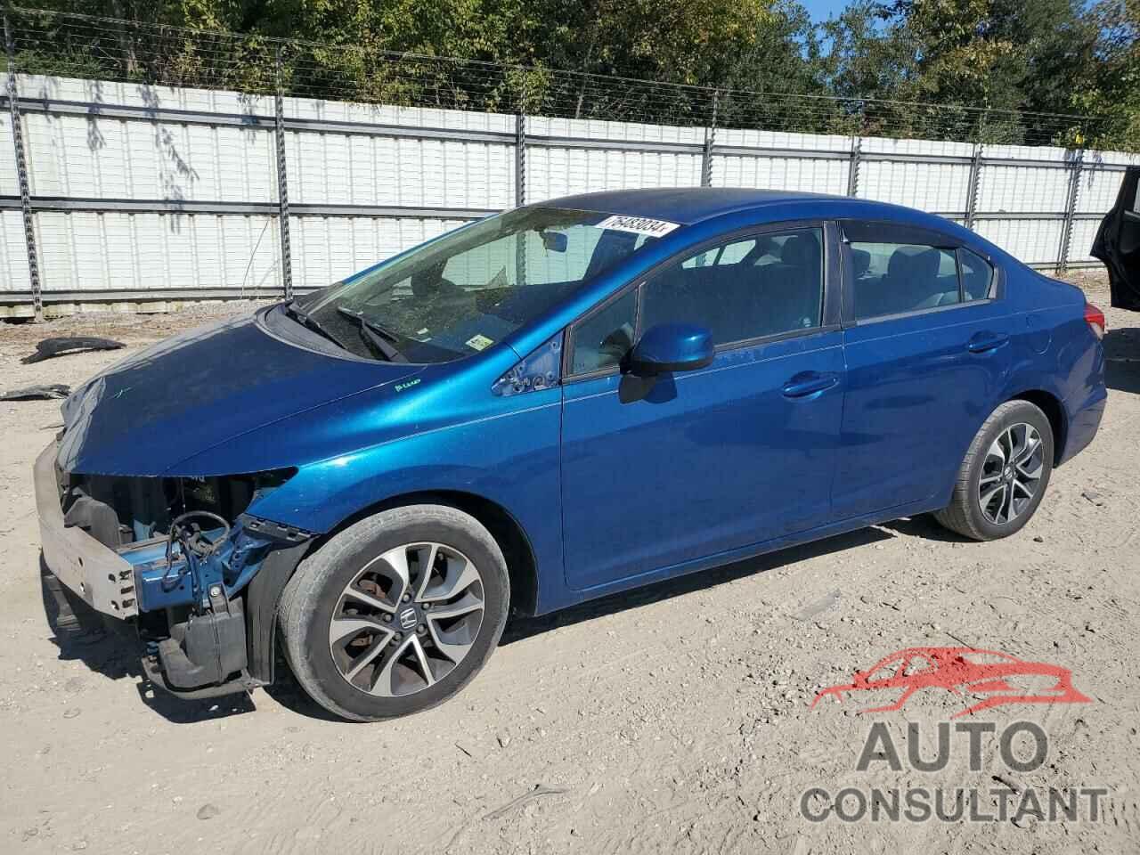 HONDA CIVIC 2013 - 2HGFB2F52DH539953