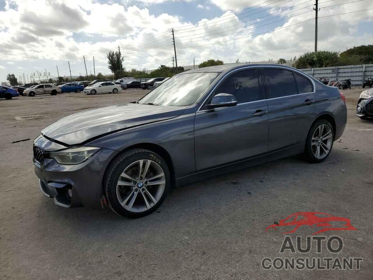 BMW 3 SERIES 2017 - WBA8D9G31HNU61358