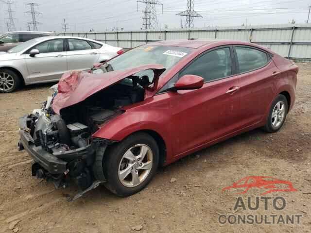 HYUNDAI ELANTRA 2014 - 5NPDH4AE7EH507077