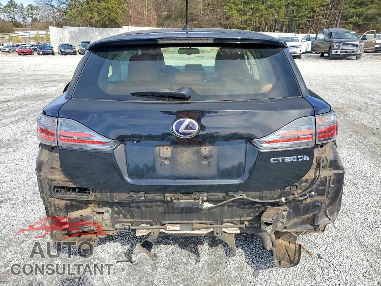 LEXUS CT 200 2012 - JTHKD5BH5C2117366