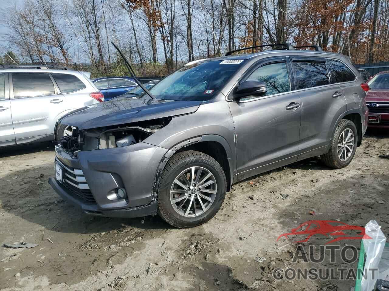 TOYOTA HIGHLANDER 2018 - 5TDJZRFH4JS875107