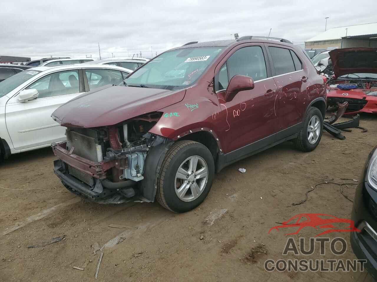 CHEVROLET TRAX 2017 - 3GNCJPSB5HL148684