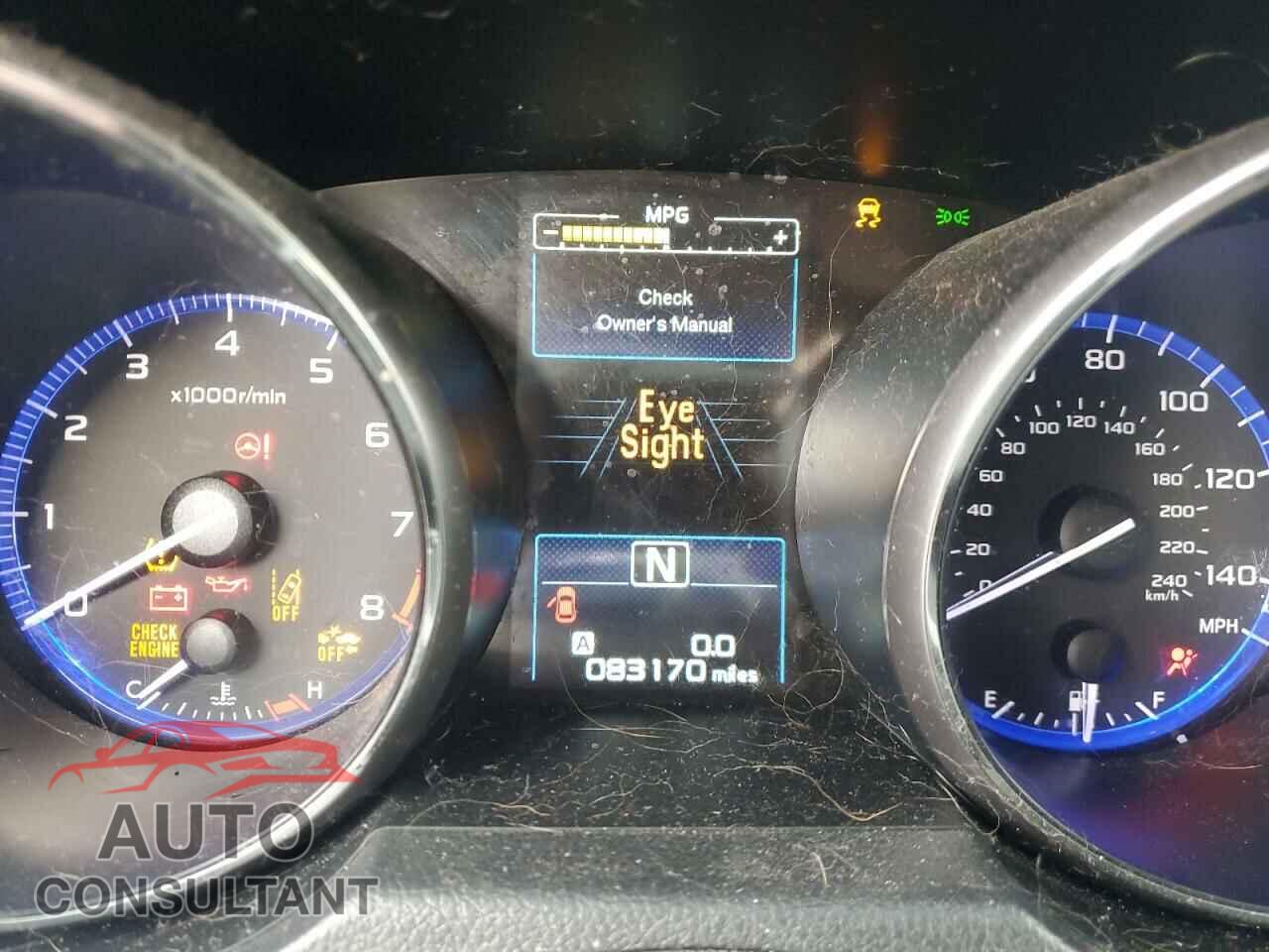 SUBARU OUTBACK 2018 - 4S4BSAFC5J3201964