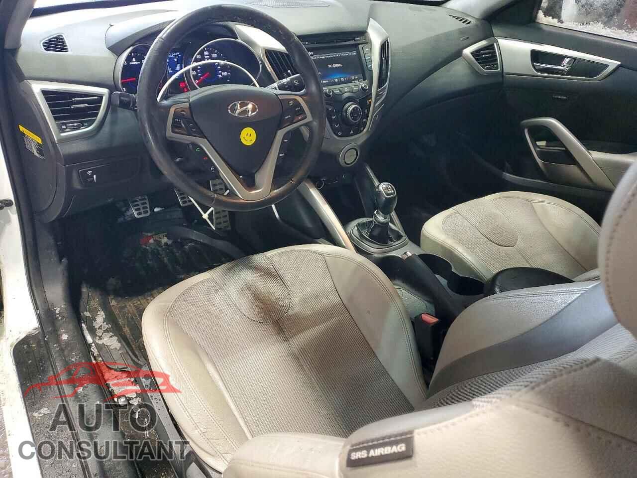 HYUNDAI VELOSTER 2012 - KMHTC6AD3CU074613