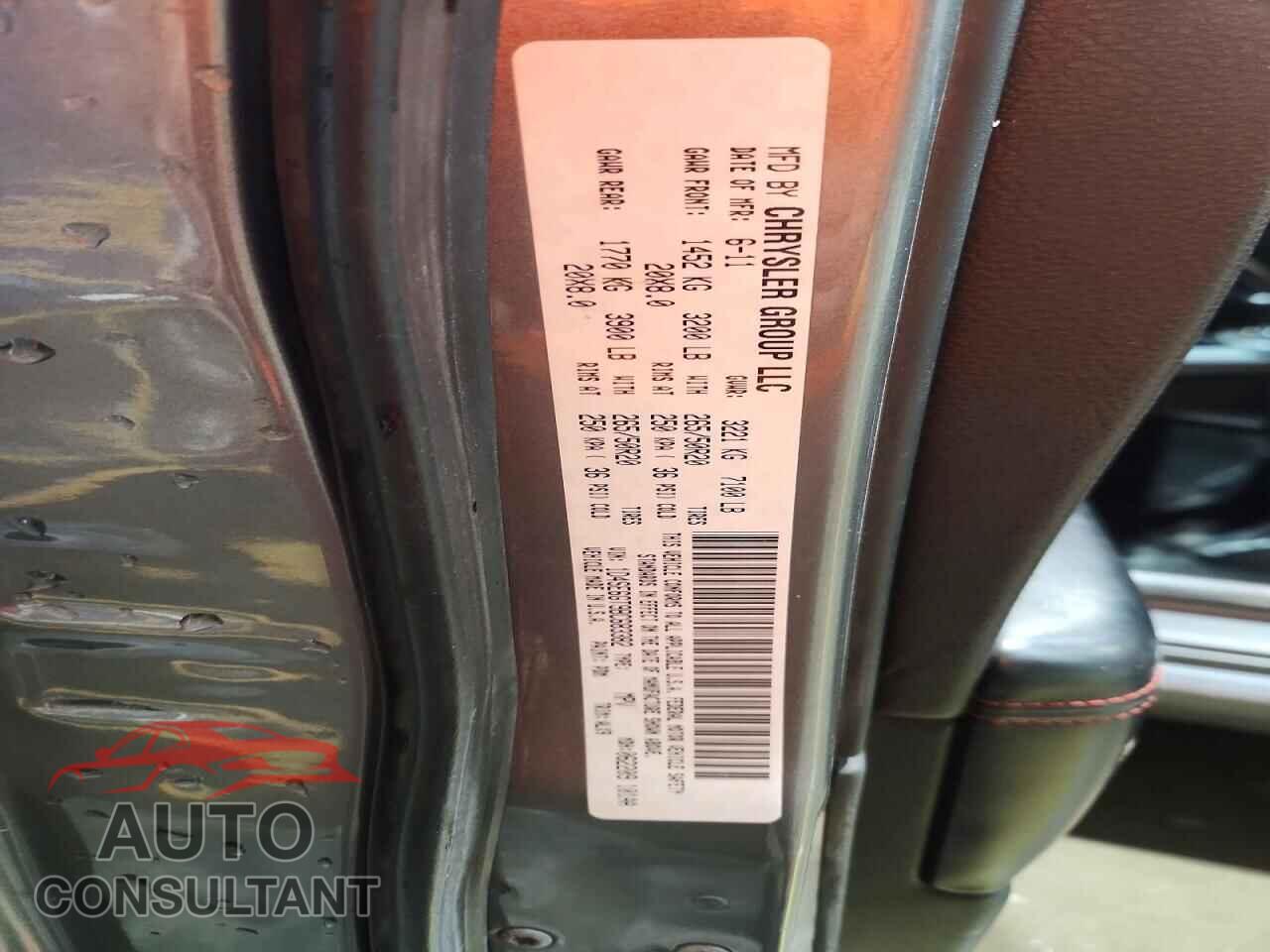 DODGE DURANGO 2011 - 1D4SE6GT9BC683382