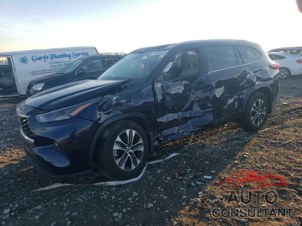 TOYOTA HIGHLANDER 2022 - 5TDGZRBH0NS207505