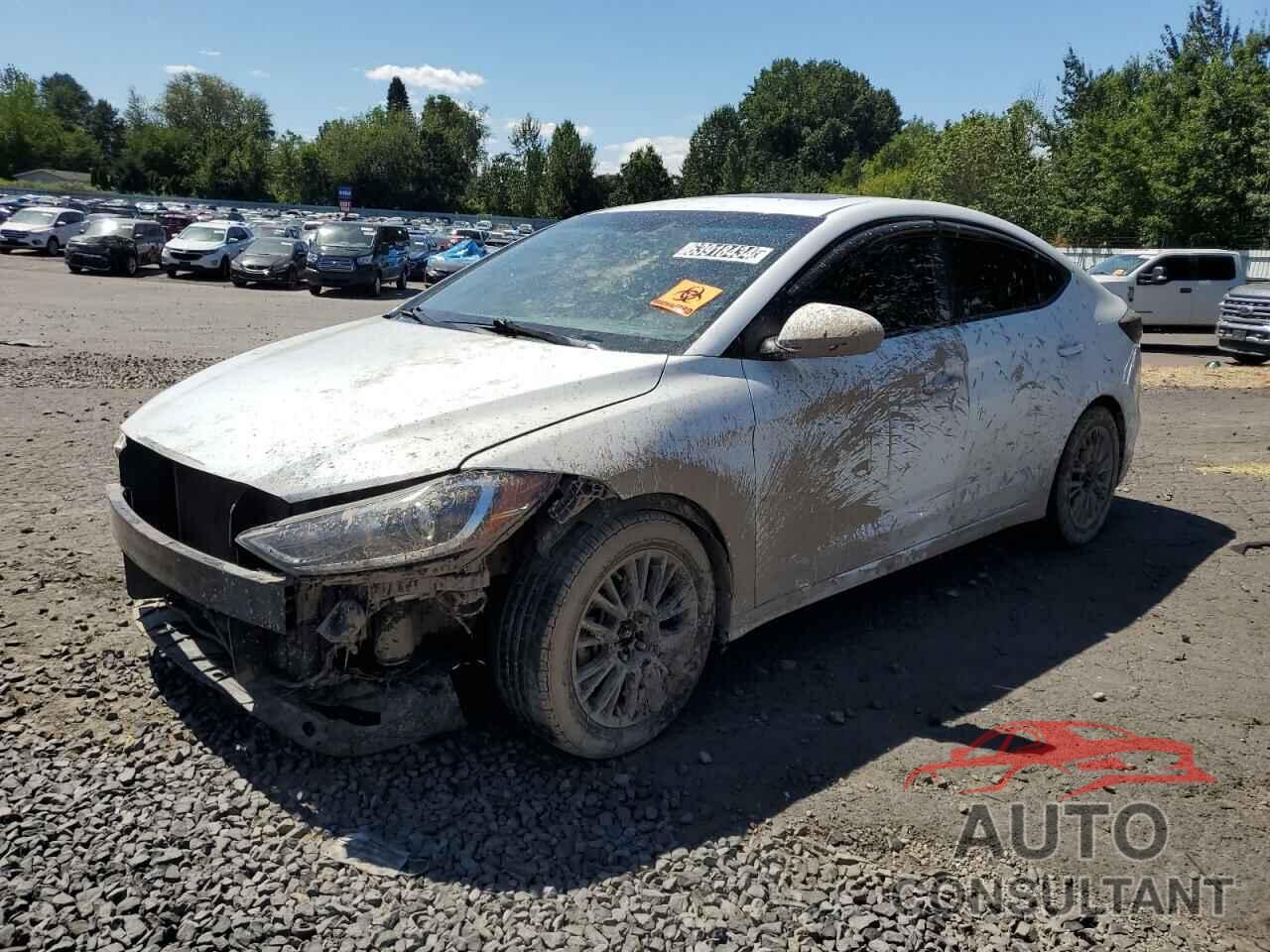 HYUNDAI ELANTRA 2018 - 5NPD84LF6JH361013