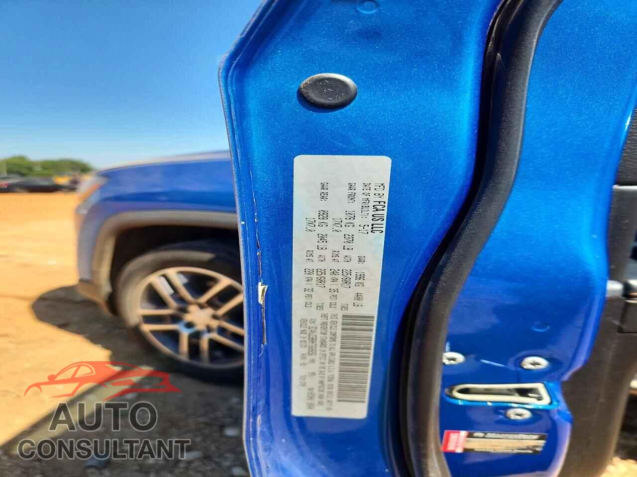 JEEP COMPASS 2017 - 3C4NJCBB0HT668656