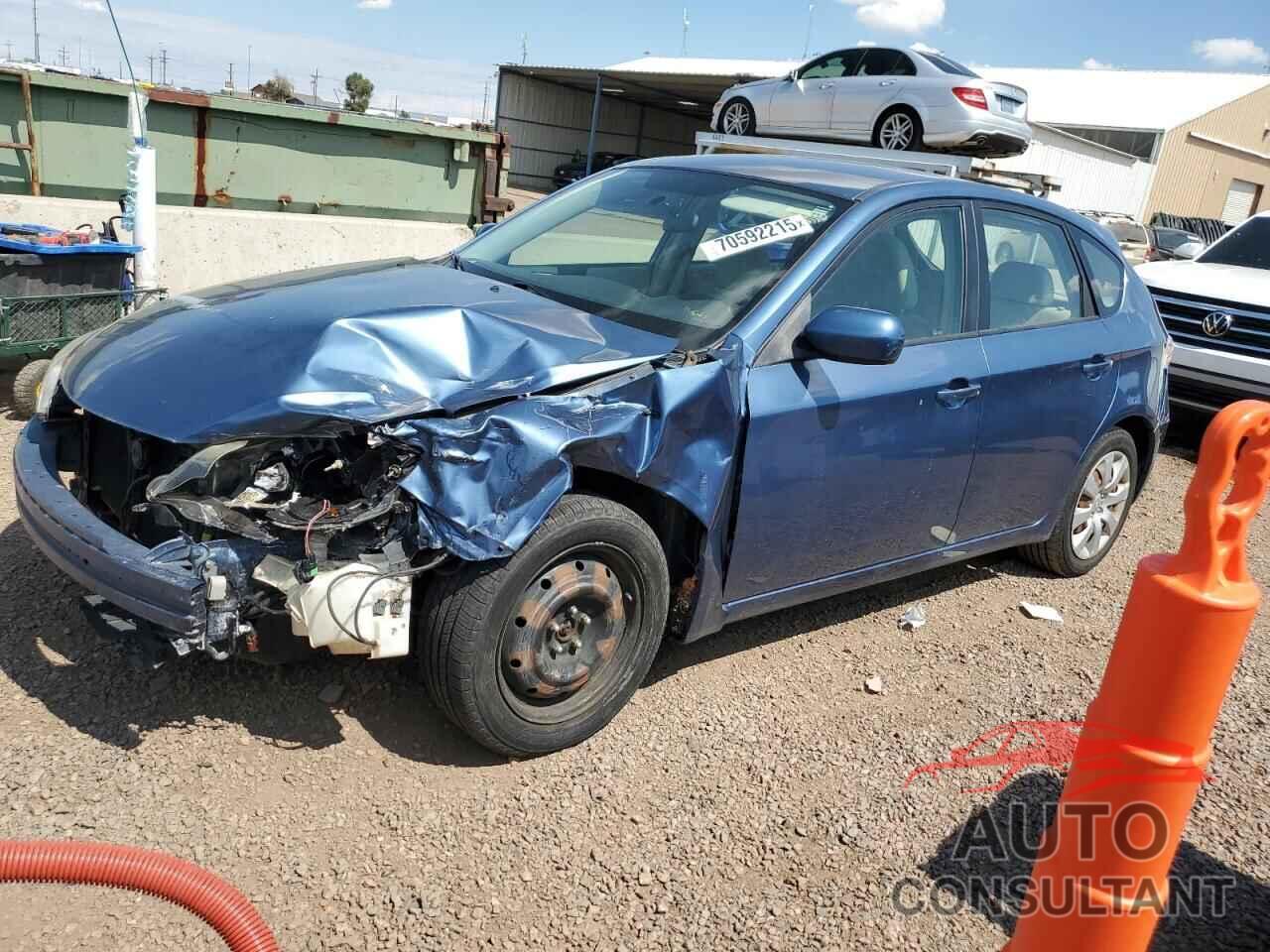 SUBARU IMPREZA 2009 - JF1GH61669H816194