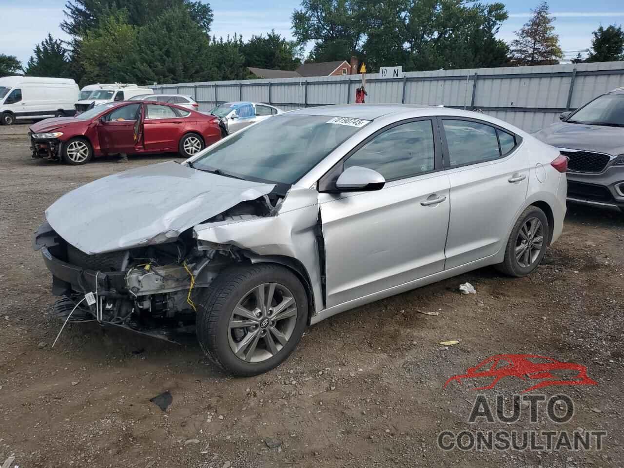 HYUNDAI ELANTRA 2018 - 5NPD84LF2JH370792
