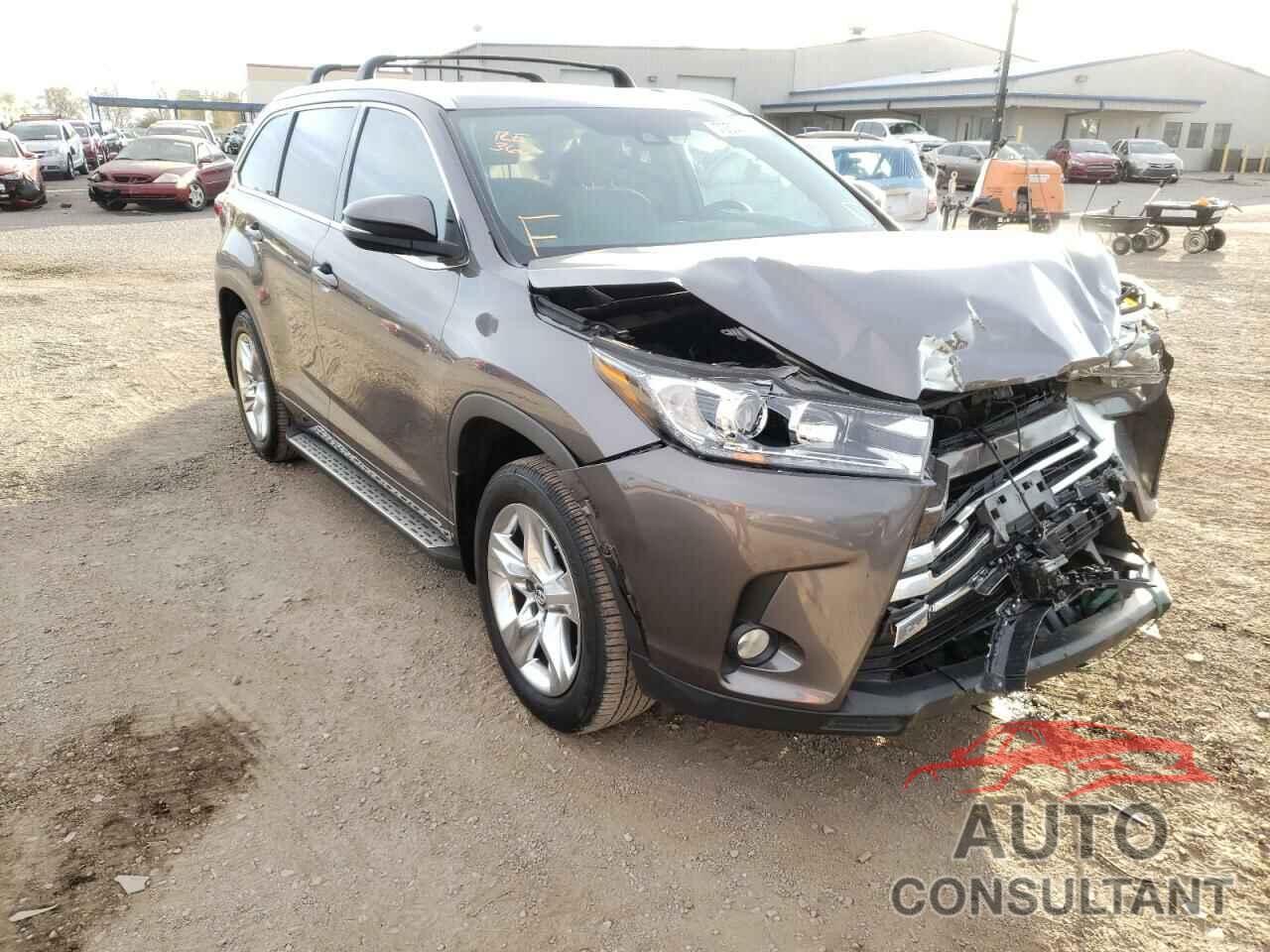 TOYOTA HIGHLANDER 2018 - 5TDYZRFH4JS238944
