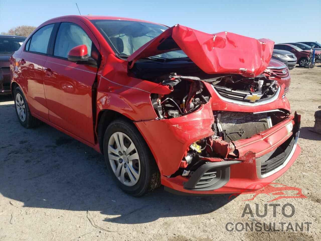 CHEVROLET SONIC 2017 - 1G1JB5SH6H4175638