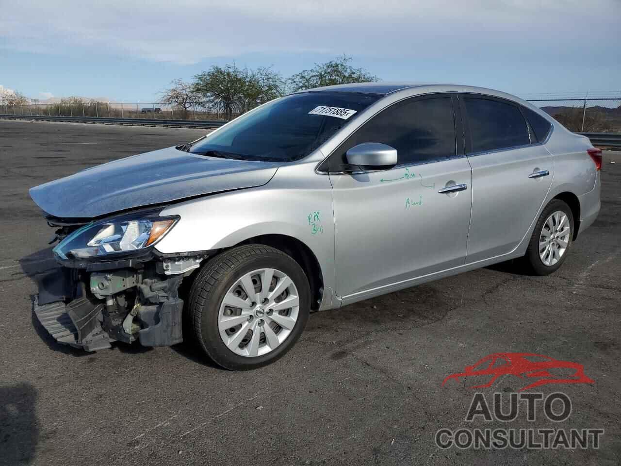NISSAN SENTRA 2018 - 3N1AB7AP6JY304091