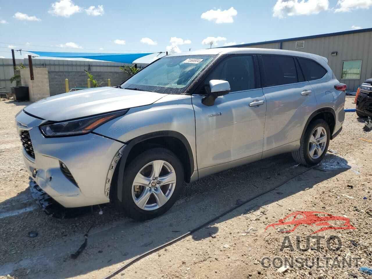 TOYOTA HIGHLANDER 2021 - 5TDZARAH7MS010699