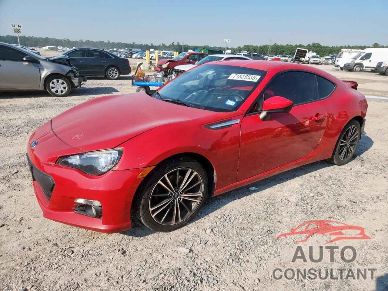 SUBARU BRZ 2013 - JF1ZCAB14D2604418
