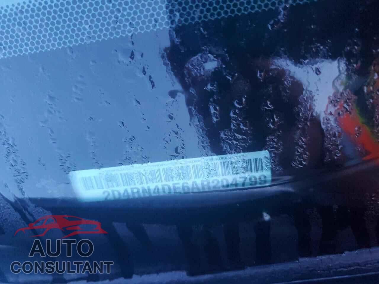 DODGE CARAVAN 2010 - 2D4RN4DE6AR204799