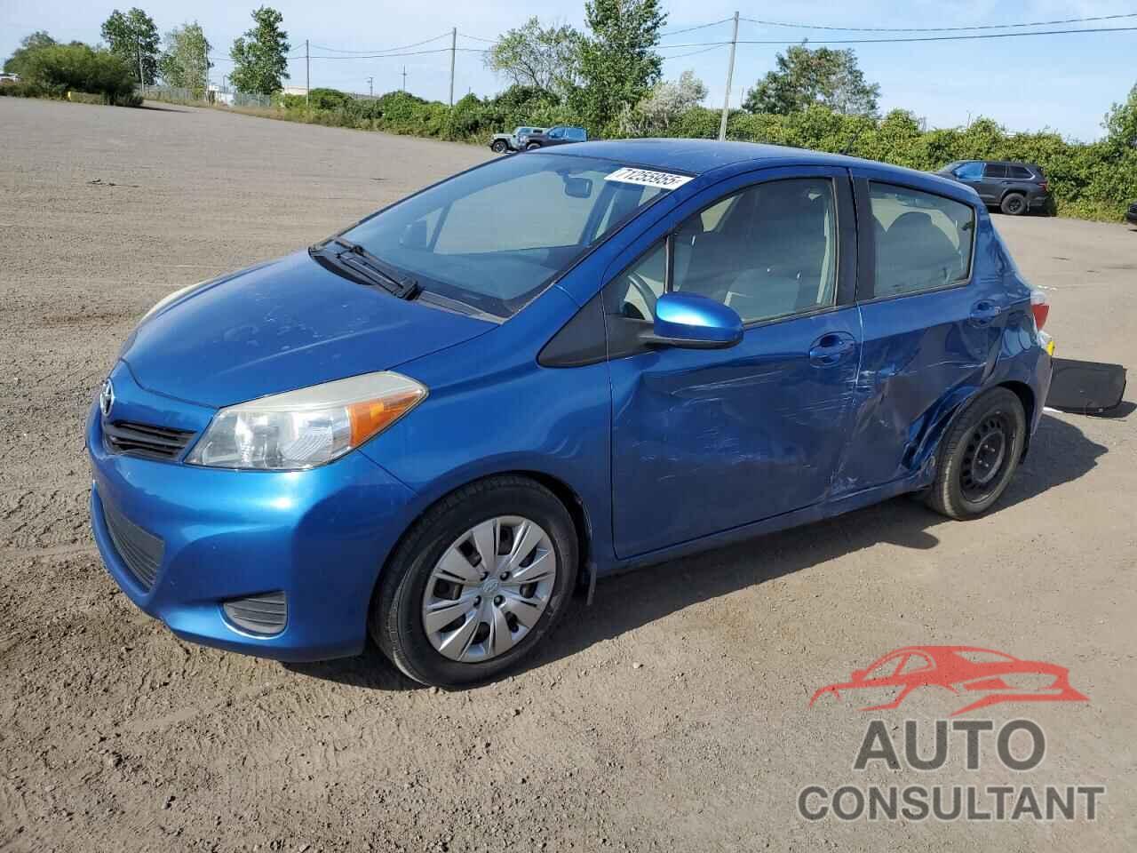 TOYOTA YARIS 2012 - JTDKTUD38CD536655