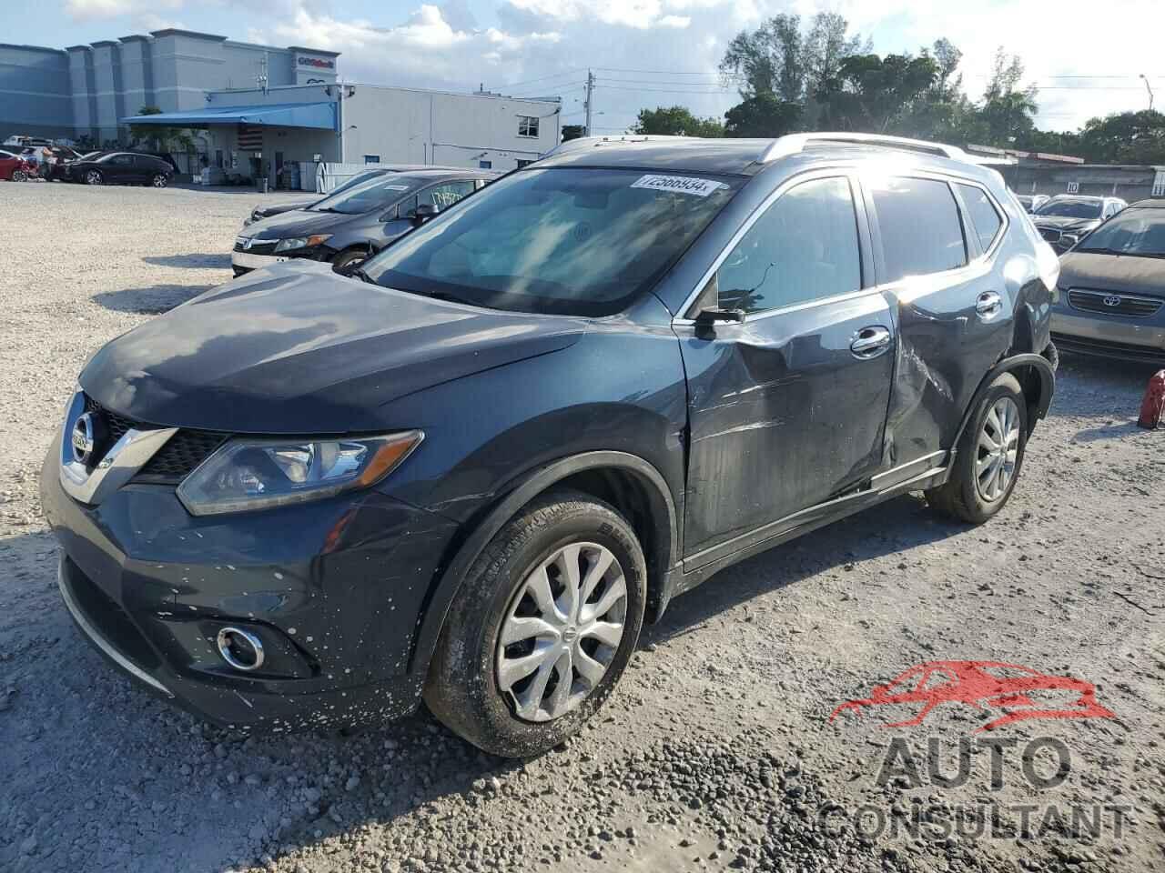 NISSAN ROGUE 2016 - KNMAT2MT0GP662481