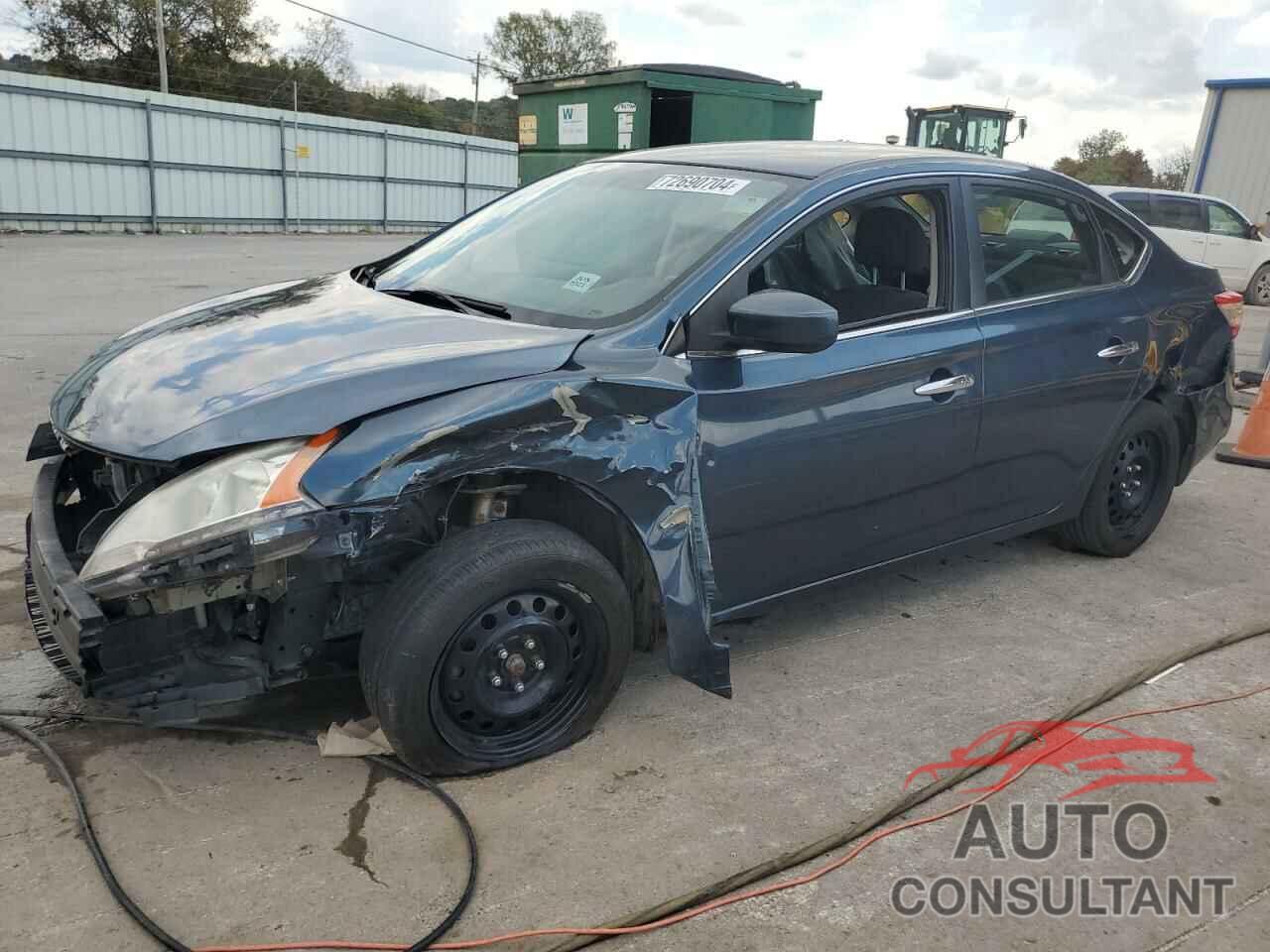 NISSAN SENTRA 2013 - 3N1AB7AP3DL621795