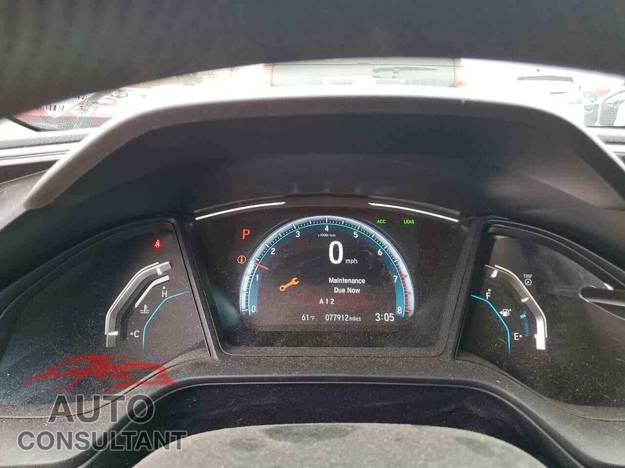 HONDA CIVIC 2021 - 2HGFC2F6XMH551175