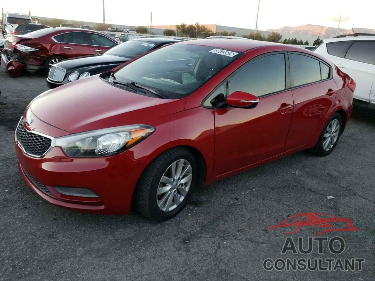 KIA FORTE 2016 - KNAFX4A62G5438514