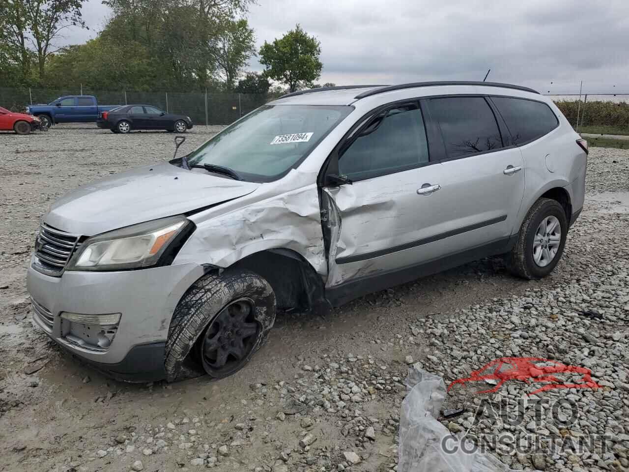 CHEVROLET TRAVERSE 2014 - 1GNKRFED9EJ215771