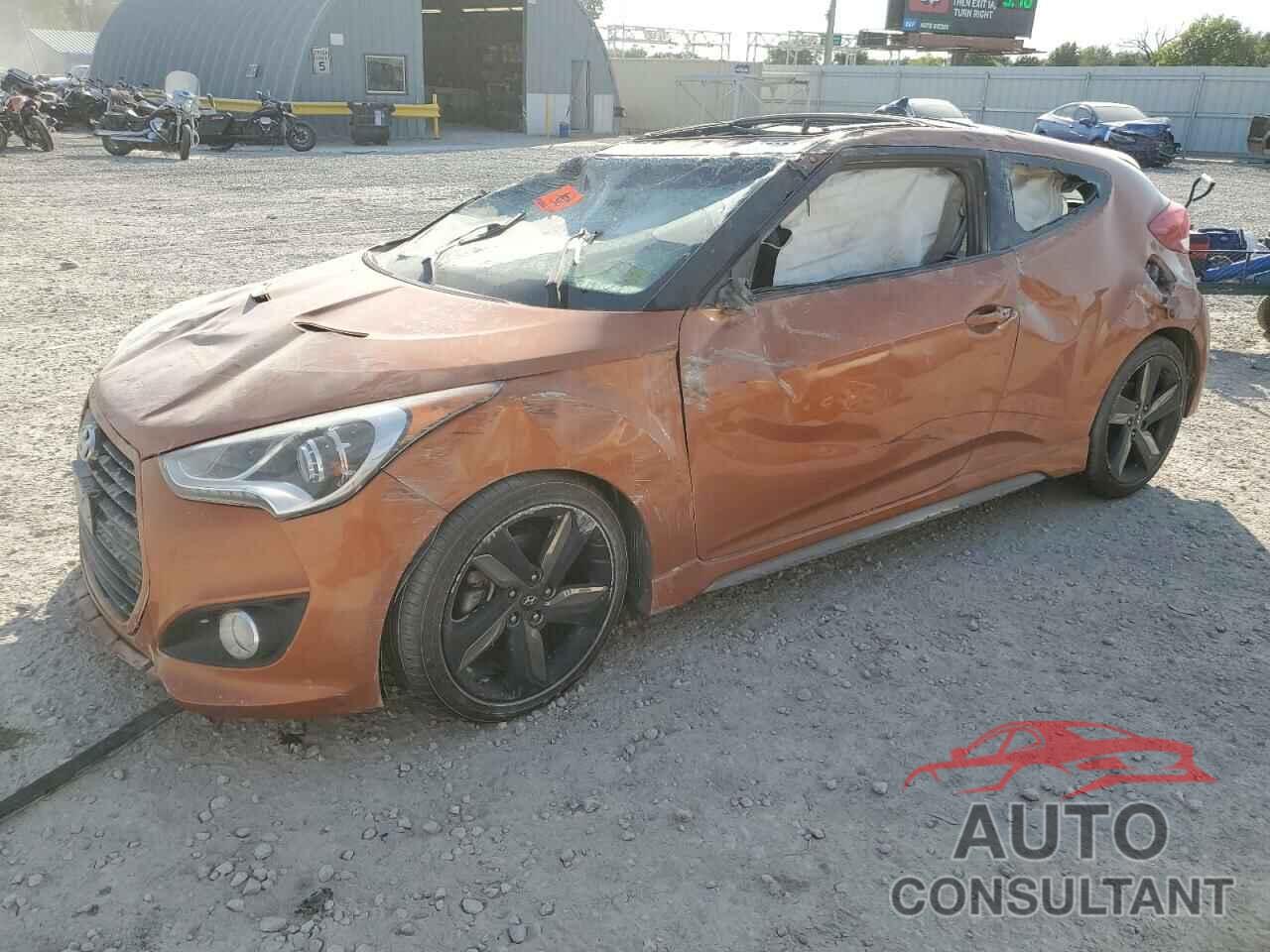 HYUNDAI VELOSTER 2015 - KMHTC6AE4FU232597