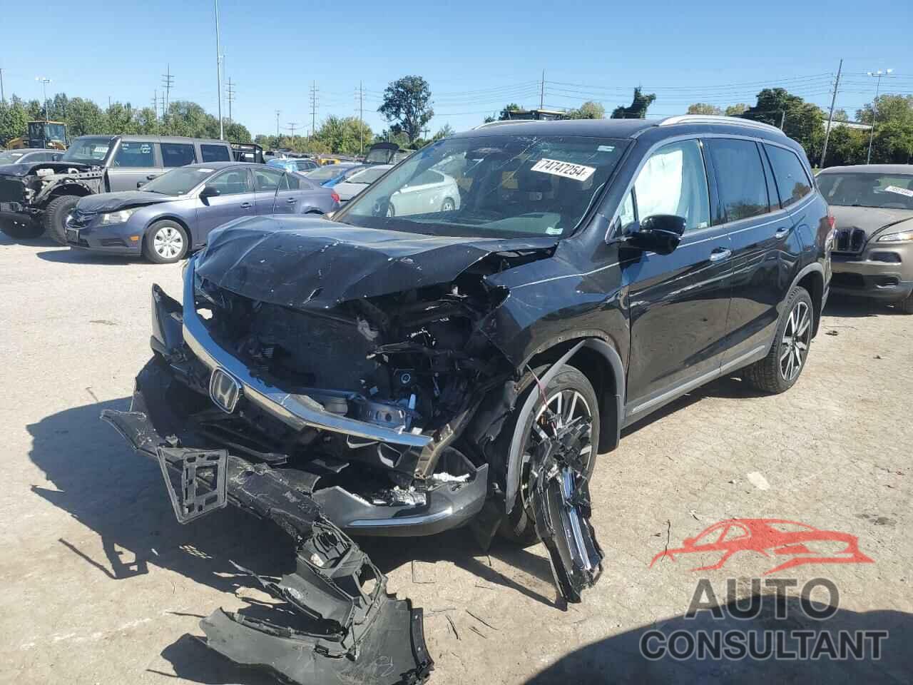 HONDA PILOT 2019 - 5FNYF6H91KB100376