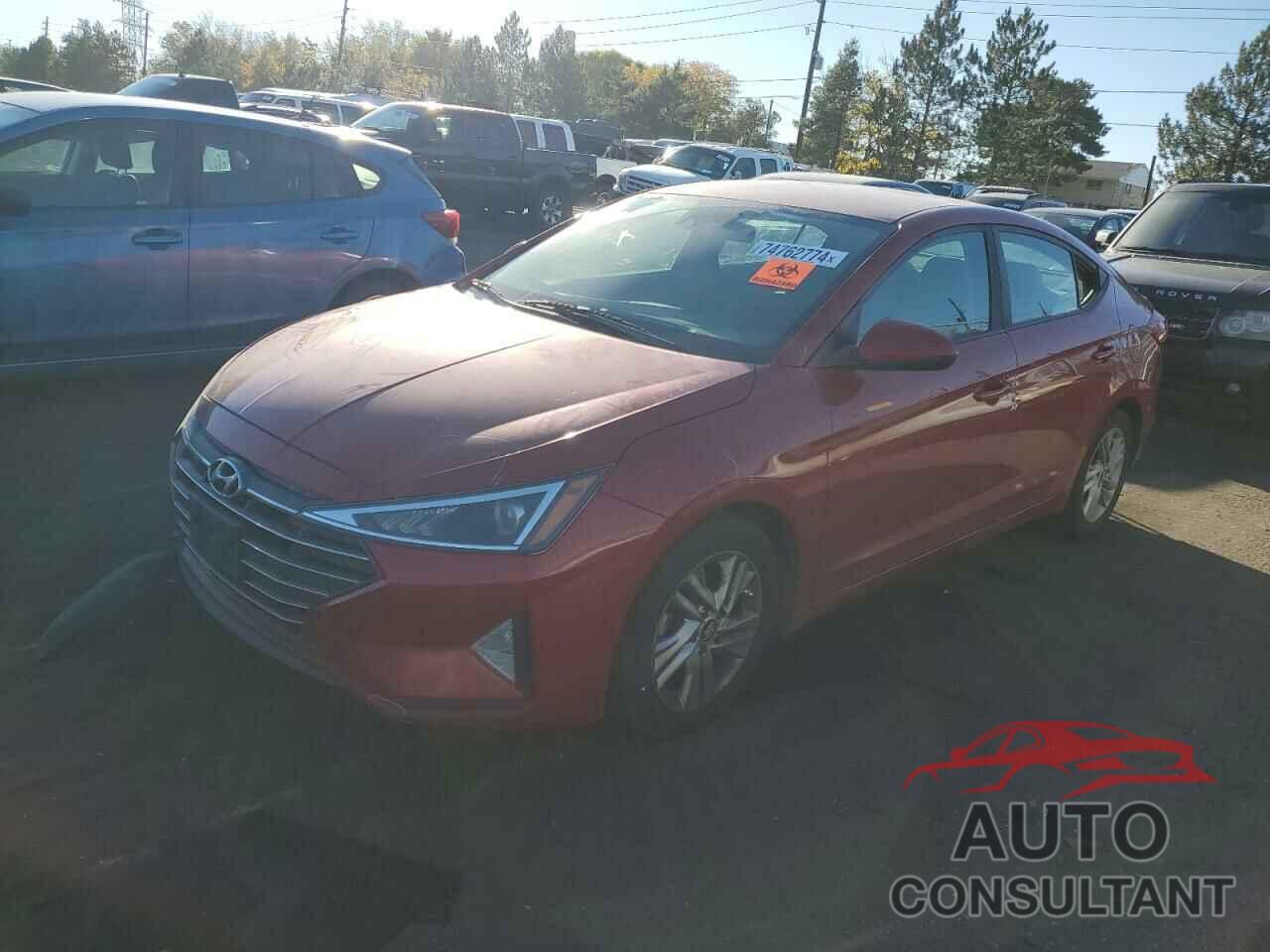 HYUNDAI ELANTRA 2019 - 5NPD84LFXKH456112