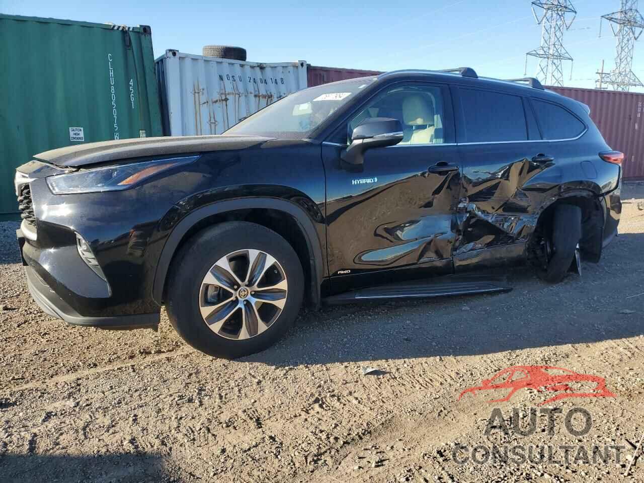 TOYOTA HIGHLANDER 2021 - 5TDGBRCH0MS525271