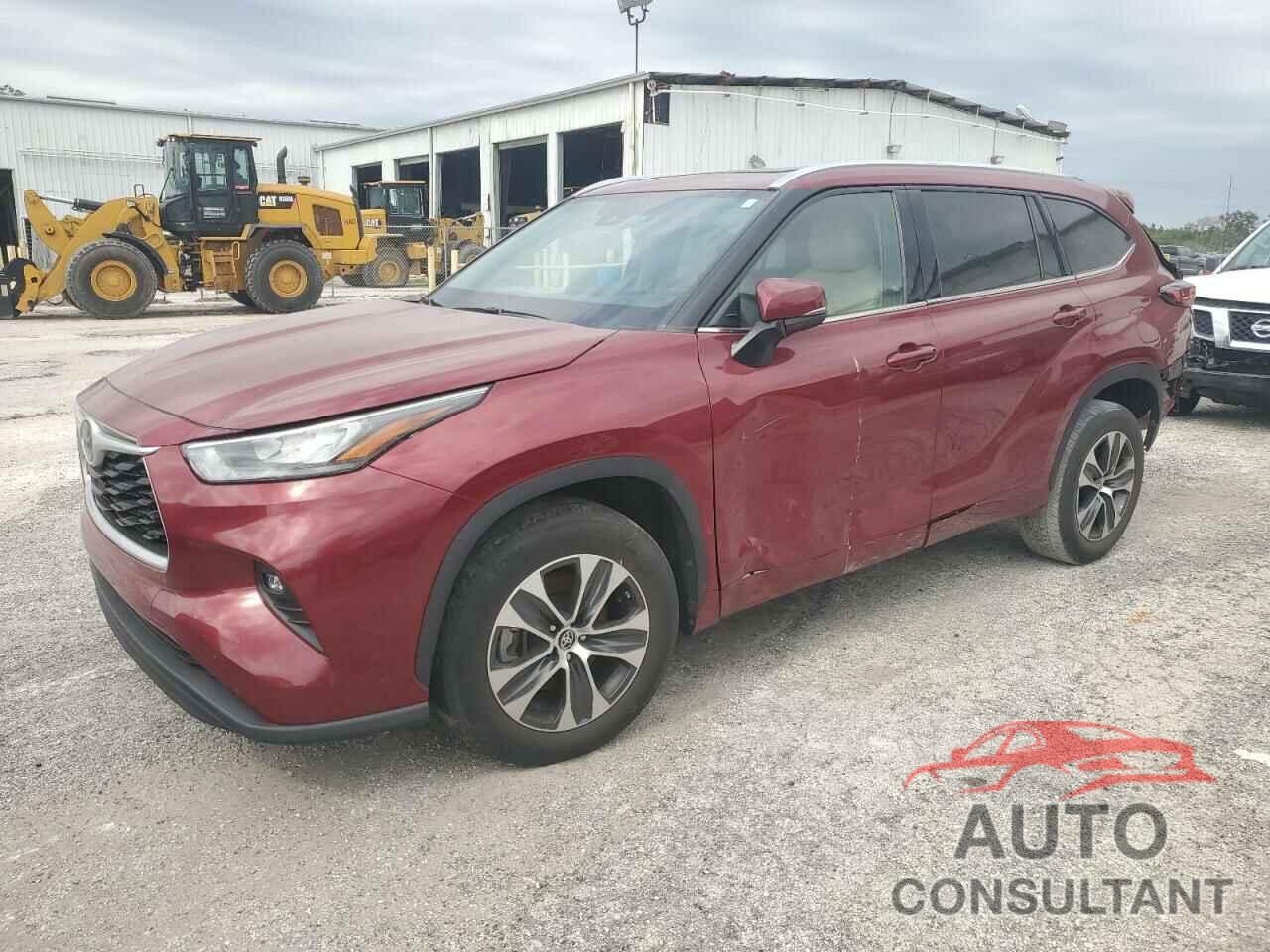 TOYOTA HIGHLANDER 2020 - 5TDGZRAH8LS004022