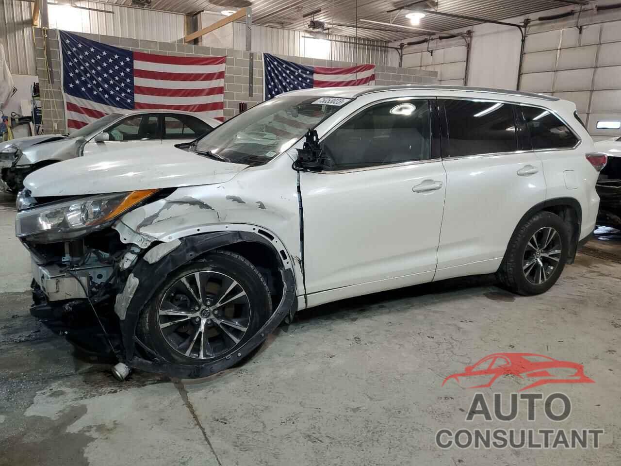 TOYOTA HIGHLANDER 2016 - 5TDJKRFH3GS268743