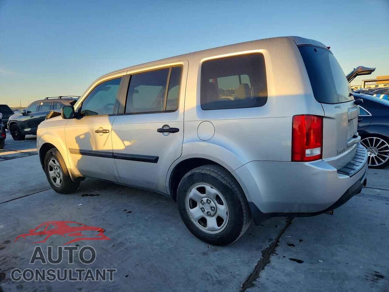 HONDA PILOT 2013 - 5FNYF3H25DB023094