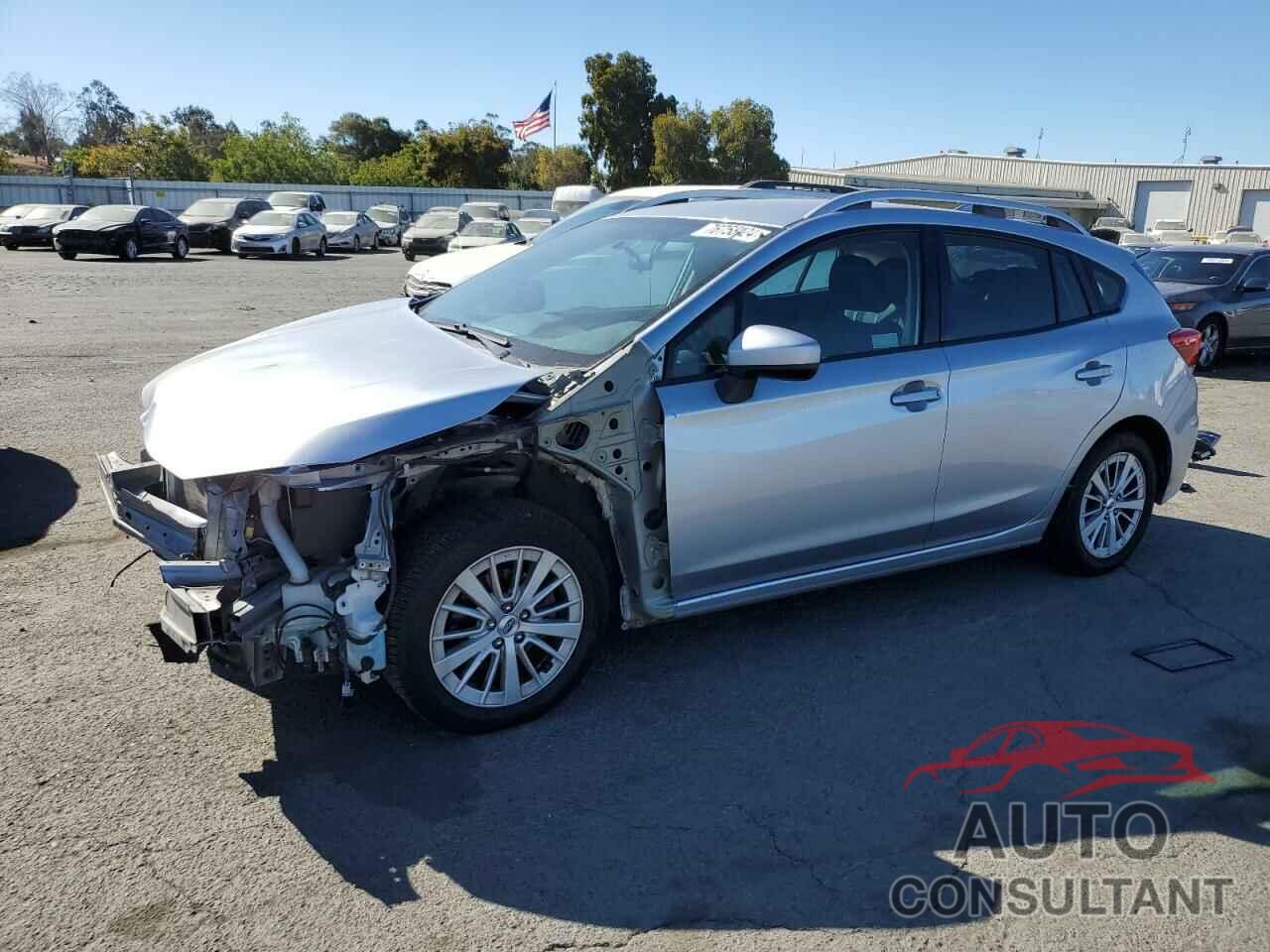 SUBARU IMPREZA 2018 - 4S3GTAB61J3704432