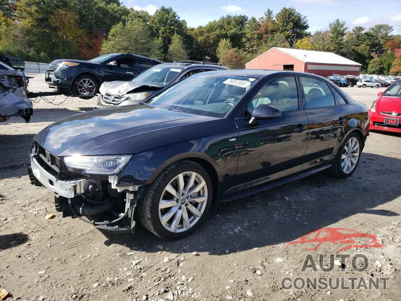 AUDI A4 2018 - WAUNNAF48JA027494