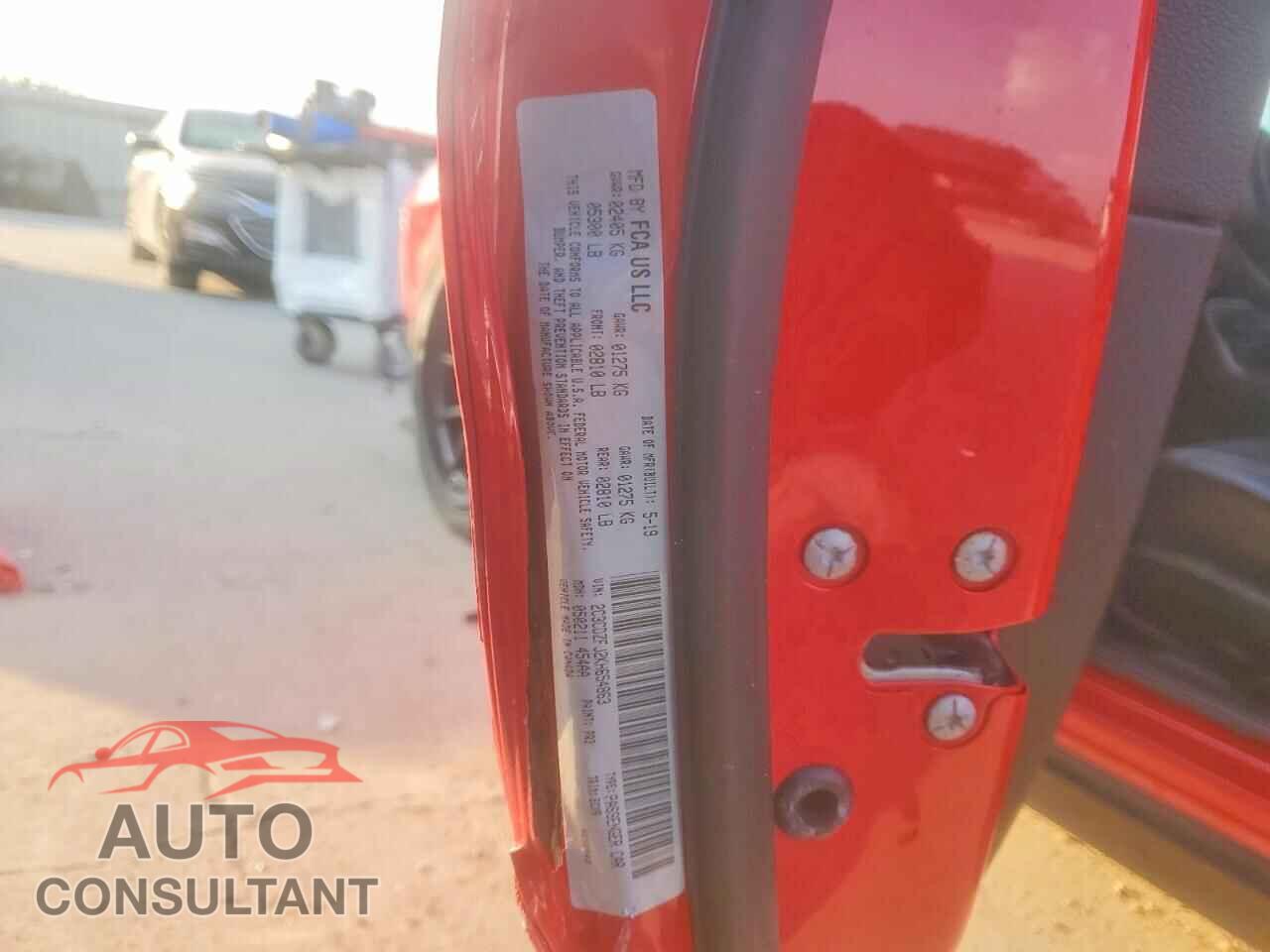 DODGE CHALLENGER 2019 - 2C3CDZFJ2KH654863