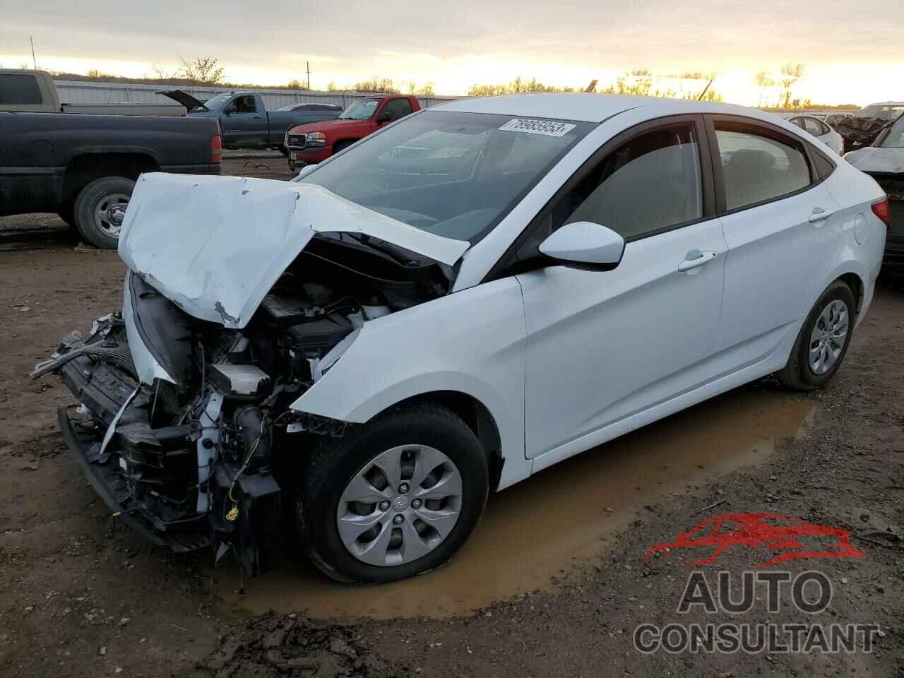 HYUNDAI ACCENT 2017 - KMHCT4AE6HU278956