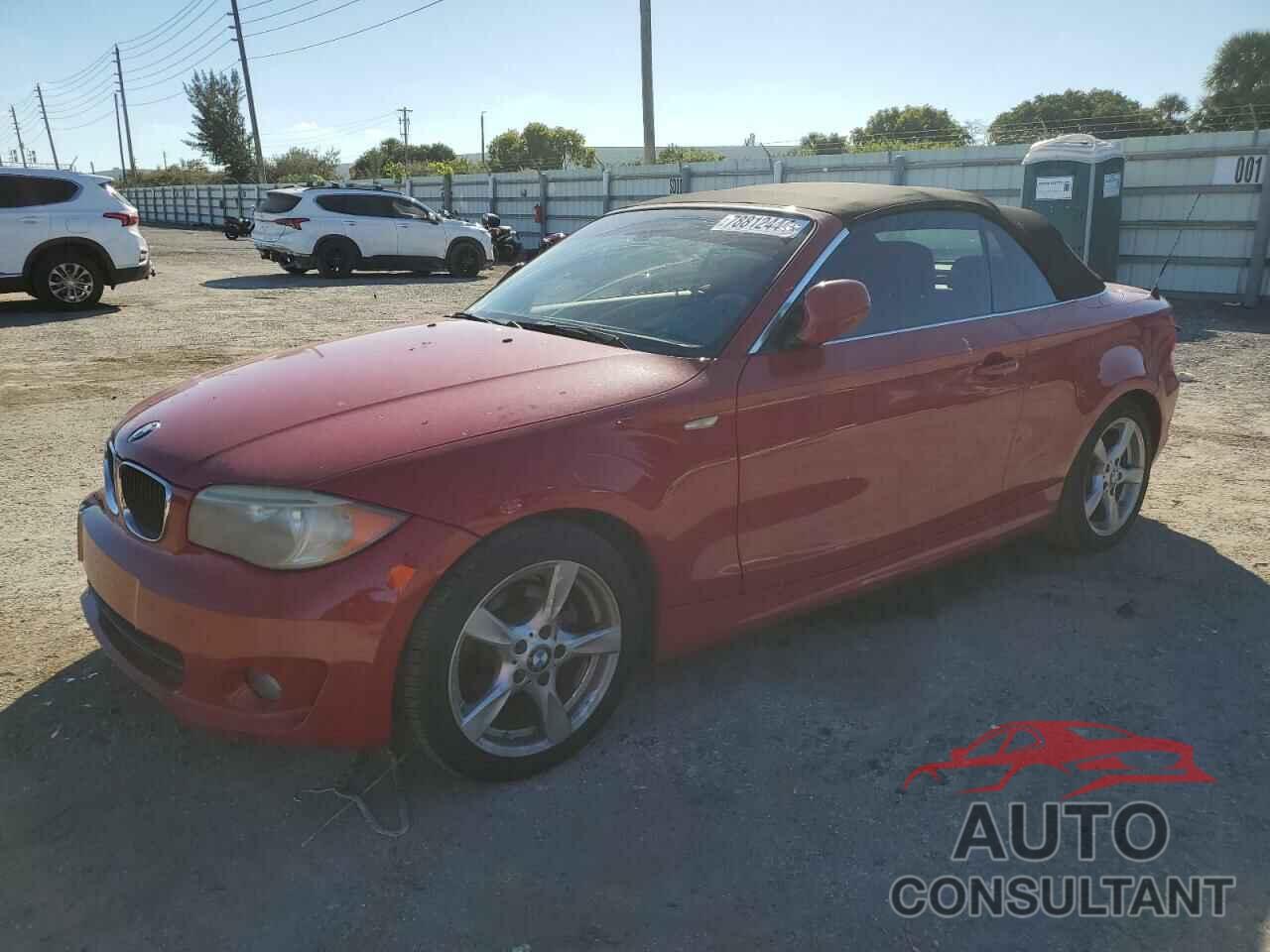 BMW 1 SERIES 2012 - WBAUL7C56CVM82552