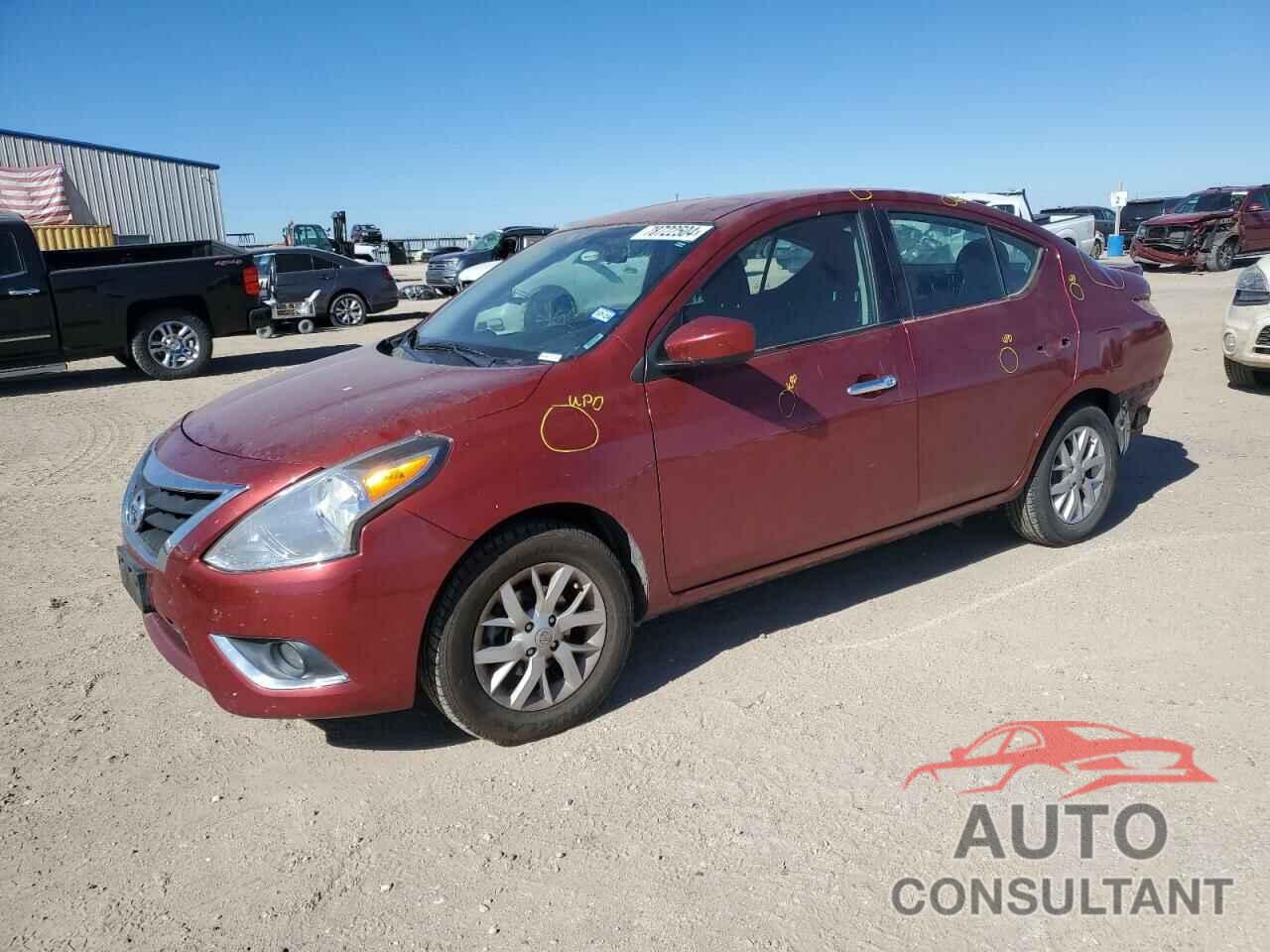 NISSAN VERSA 2018 - 3N1CN7AP9JL834570